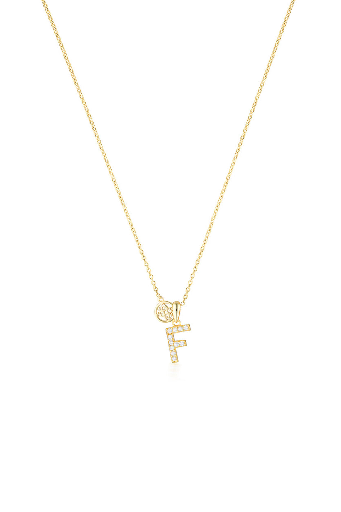 GEORGINI Luxury Letters A Initial Pendant